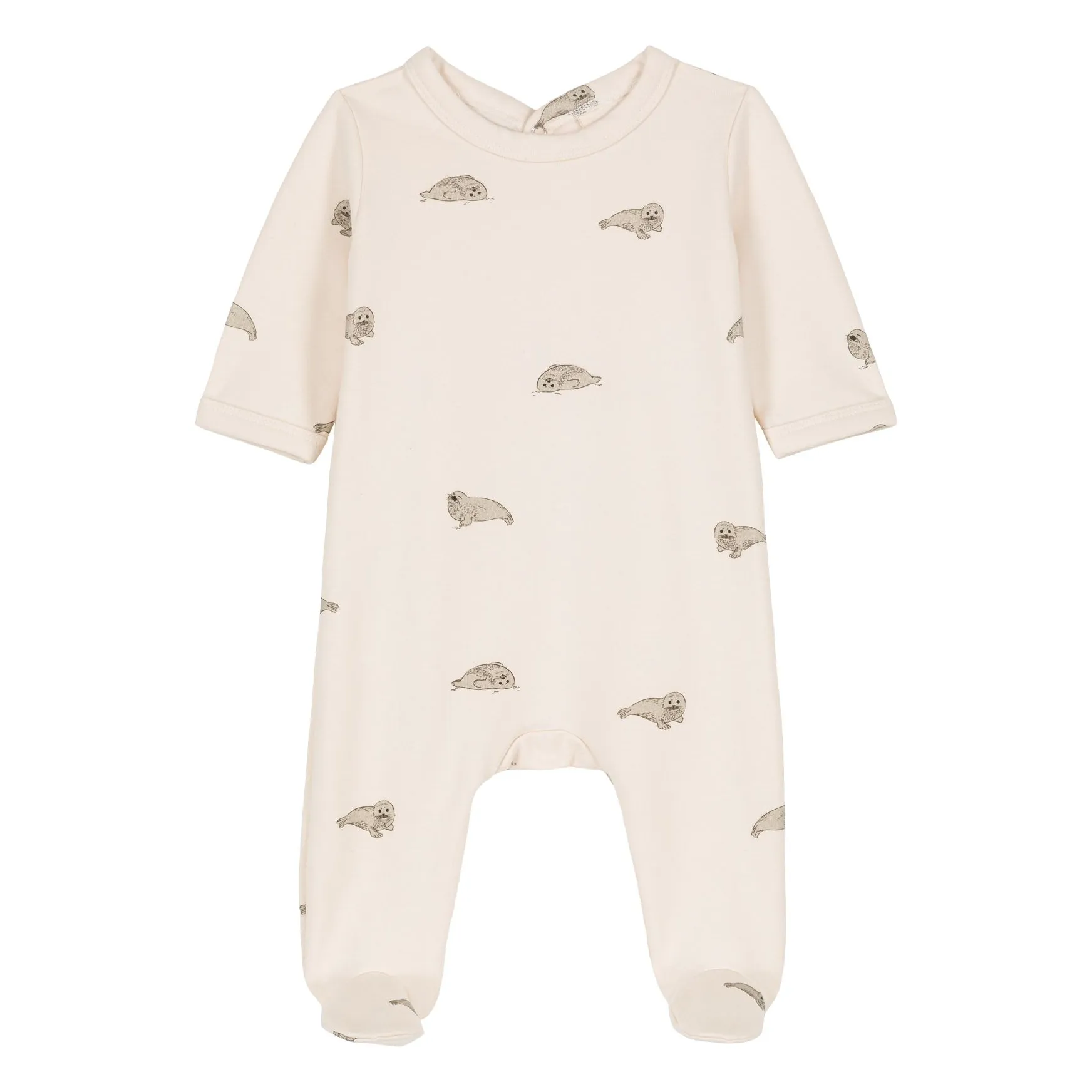 Studio Bohème Ecru Chubby Seals Pyjamas