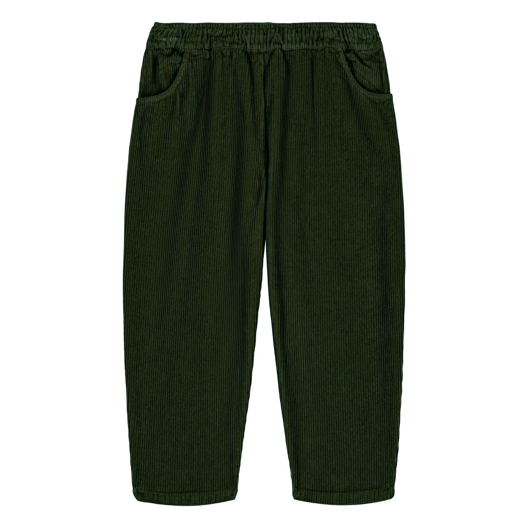 Studio Bohème Chrome Green Carrott Corduroy Pants