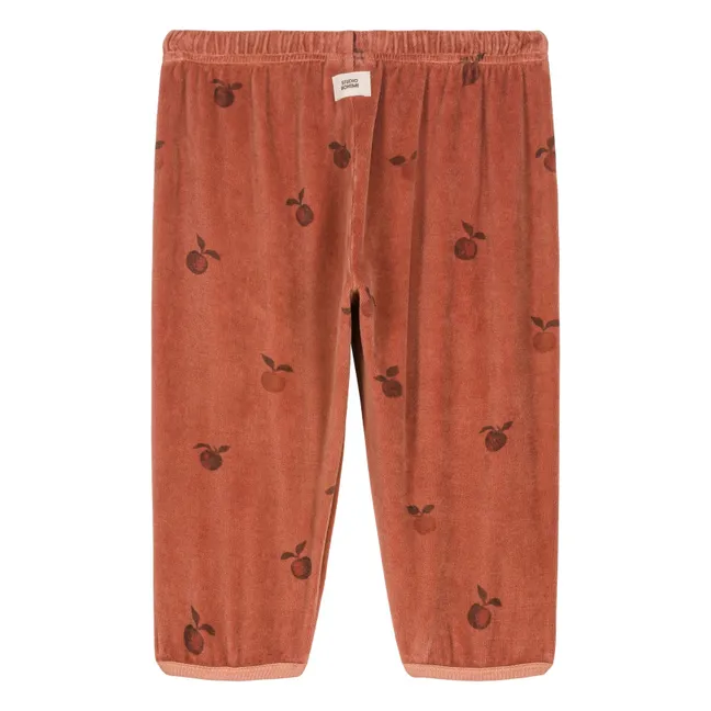 Porgy Hose Velours Äpfel | Rosa