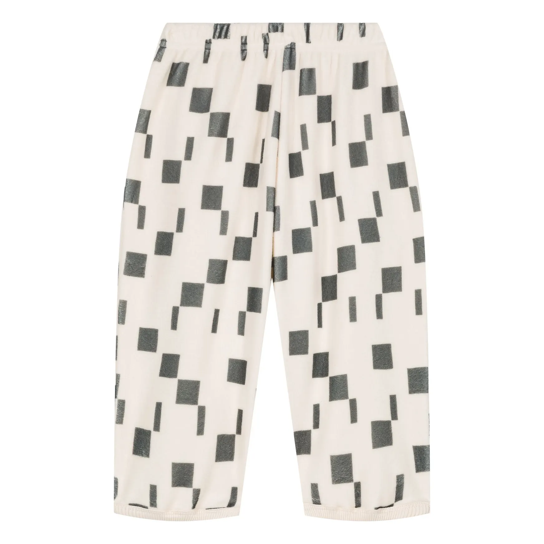 Studio Bohème Ecru Porgy Molleton Pants Squares