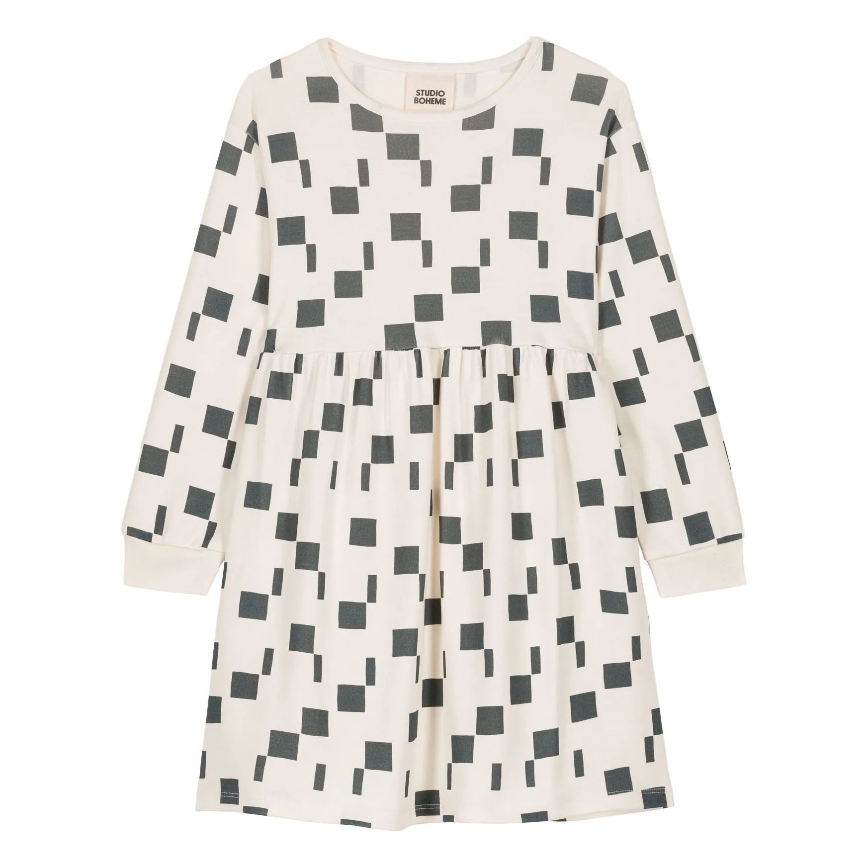 Studio Bohème Girls Ecru Dress Hoy Carrés