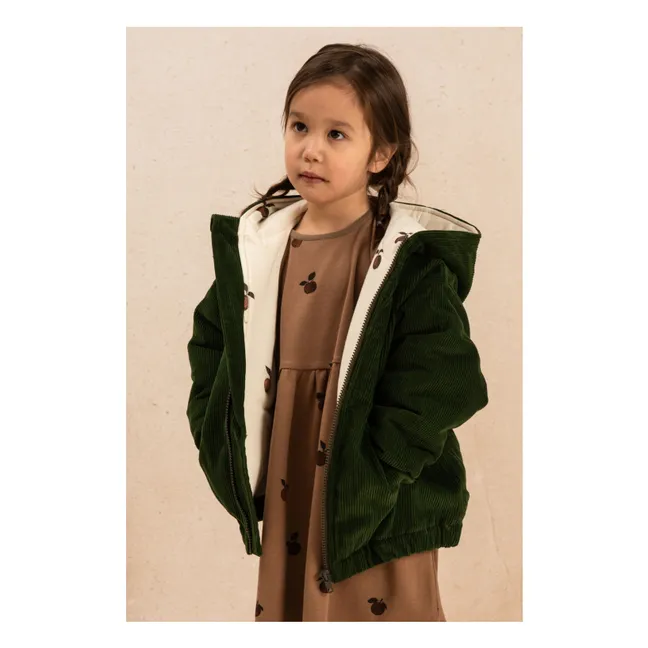 Abrigo de pana Frio Apple | Verde Abeto