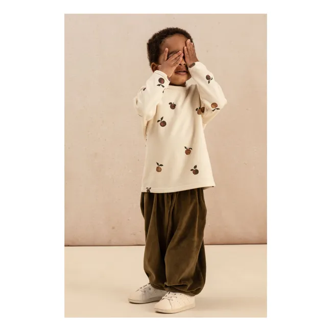 Porgy Velours Hose | Khaki