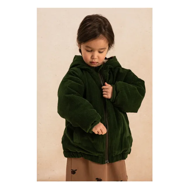 Abrigo de pana Frio Apple | Verde Abeto
