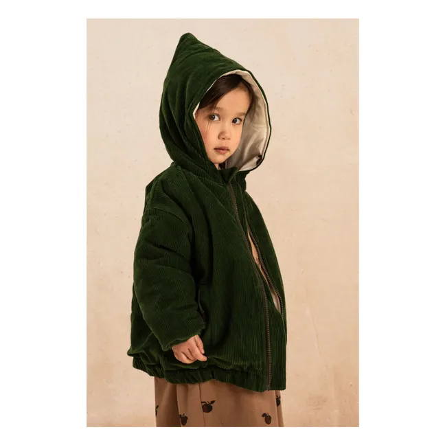Abrigo de pana Frio Apple | Verde Abeto