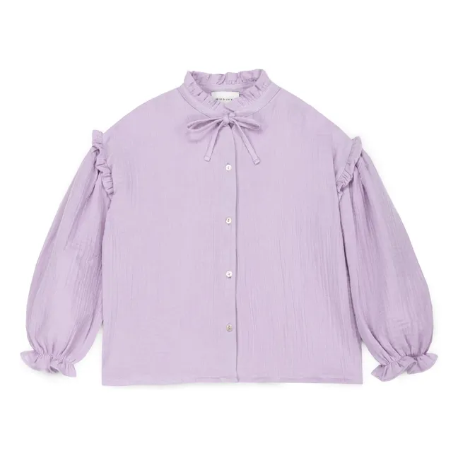 Camicetta Lisa in chiffon | Malva