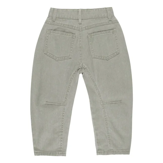 Pantalones barril | Verde