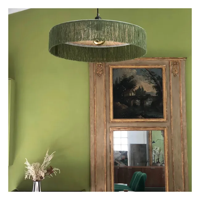 Lampada a sospensione Parasol | Verde muschio