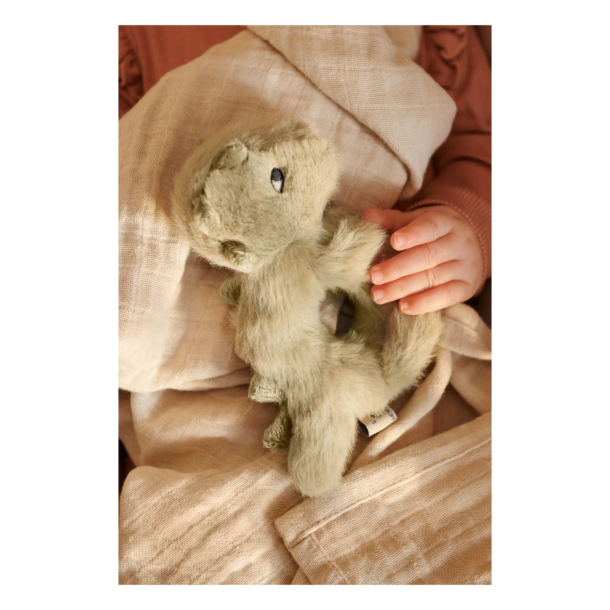 Berto Dino plush | Faune green- Product image n°2