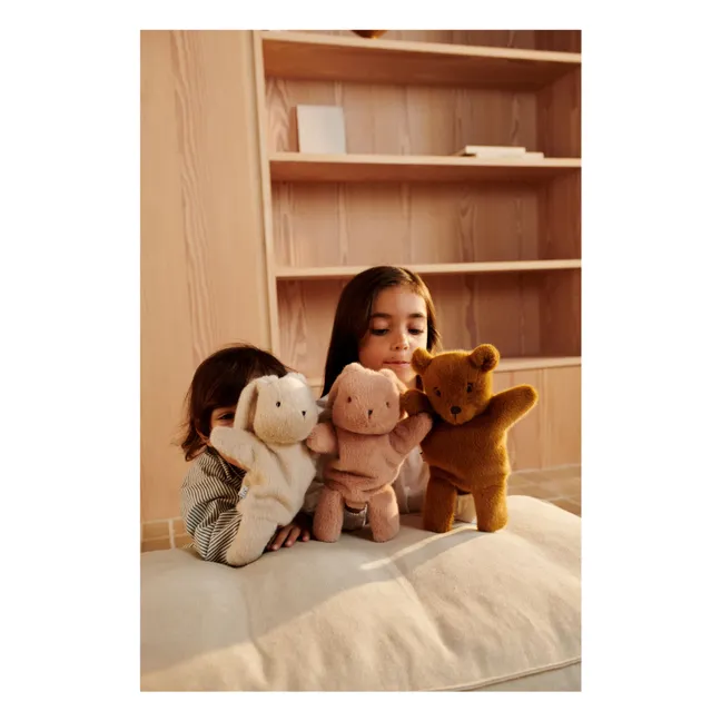 Honor Teddy Bear puppet | Golden caramel