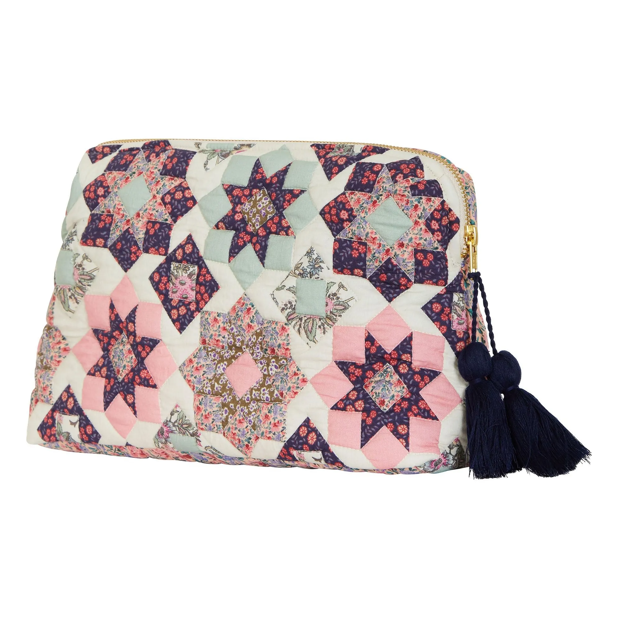 Pochette patchwork Teiki | Rose- Image produit n°4