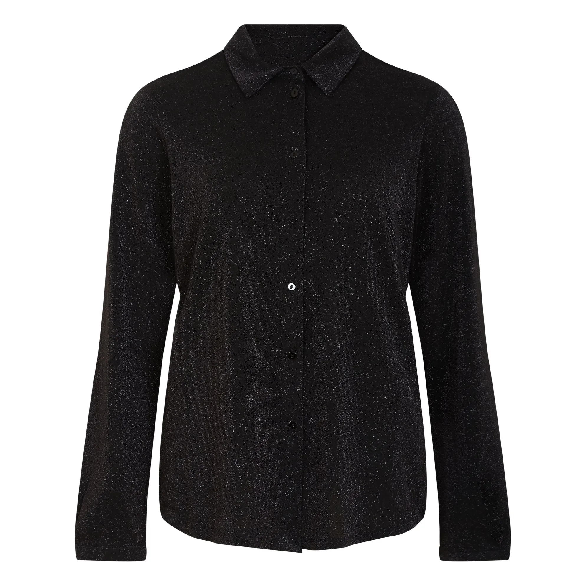 Momoni Charcoal Grey Meudon Metallic Shirt