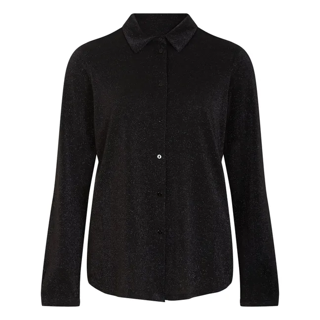 Camisa metalizada Meudon | Gris Antracita