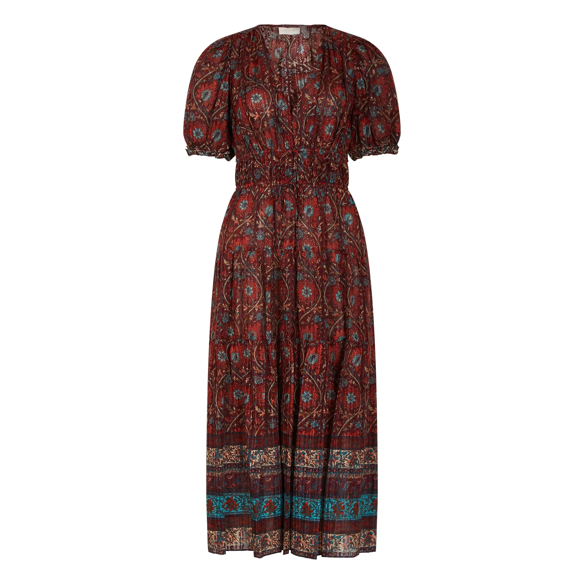 Ulla Johnson Burgundy Ilana Dress