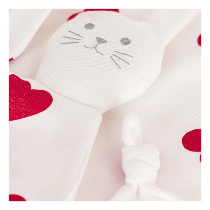 Corazones Conejo Peluche | Rojo- Imagen del producto n°1