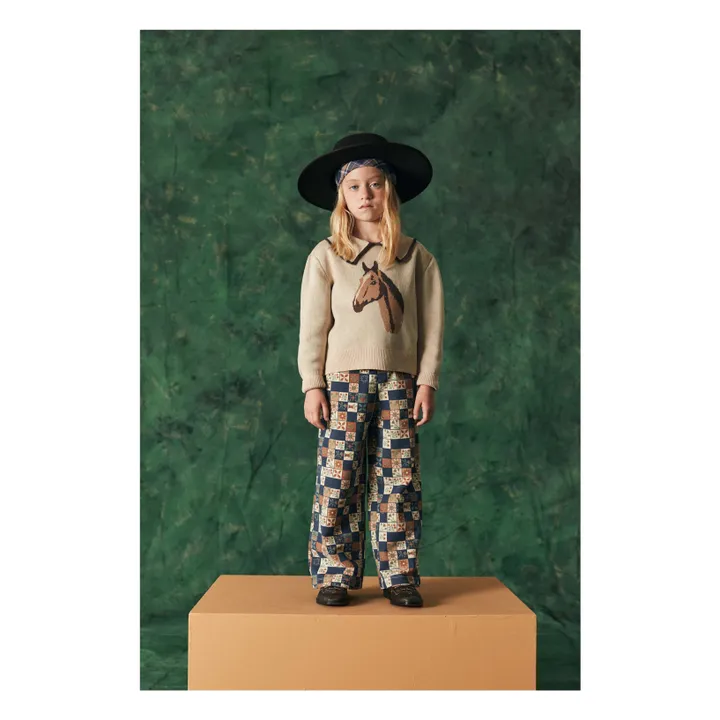 Pull Cheval | Ecru- Image produit n°4