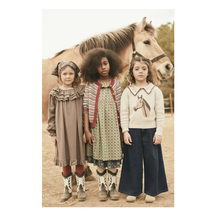 Pull Cheval | Ecru- Image produit n°2