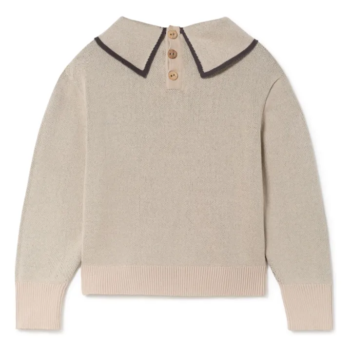 Pull Cheval | Ecru- Image produit n°5