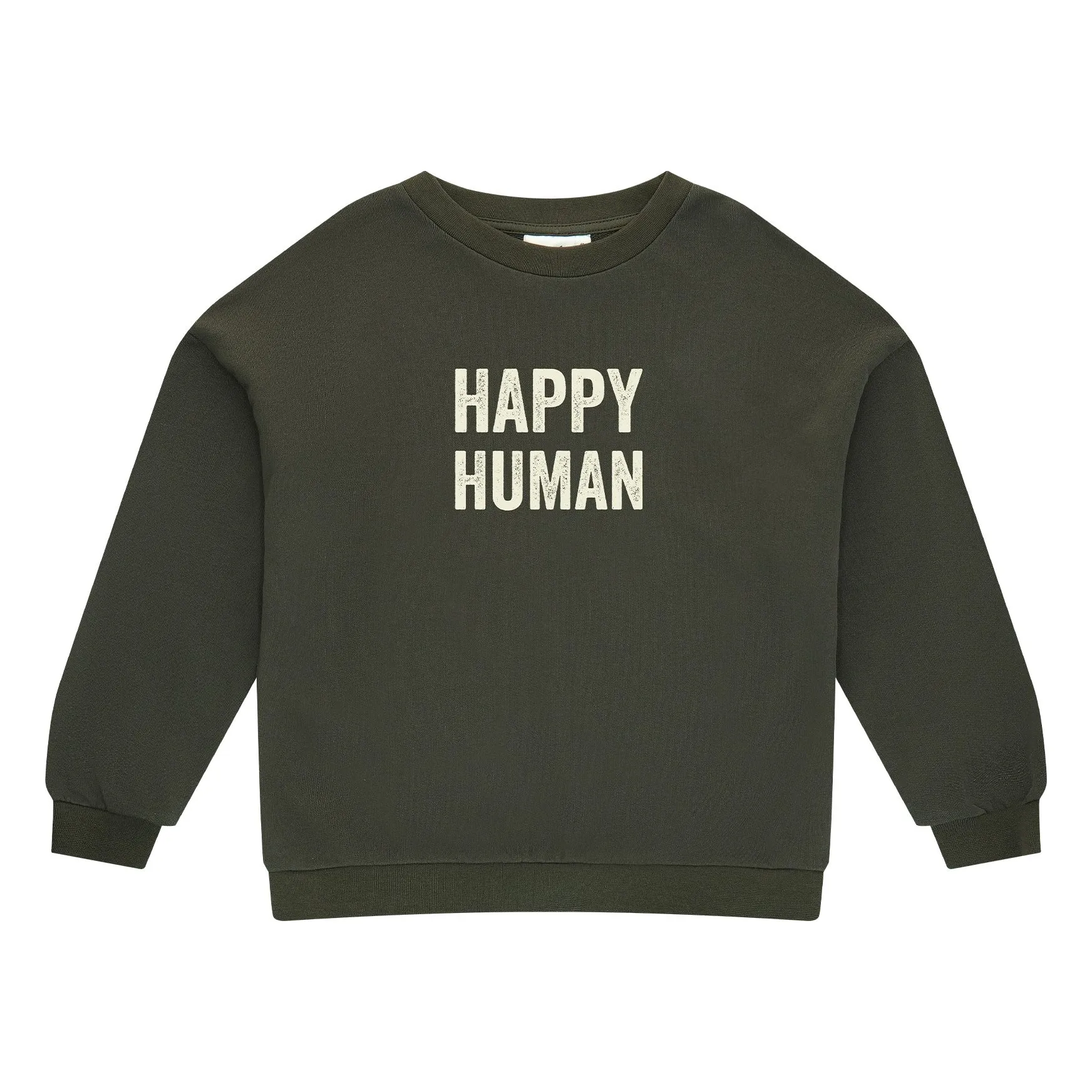 Cos I Said So Brown Happy Human Sweatshirt
