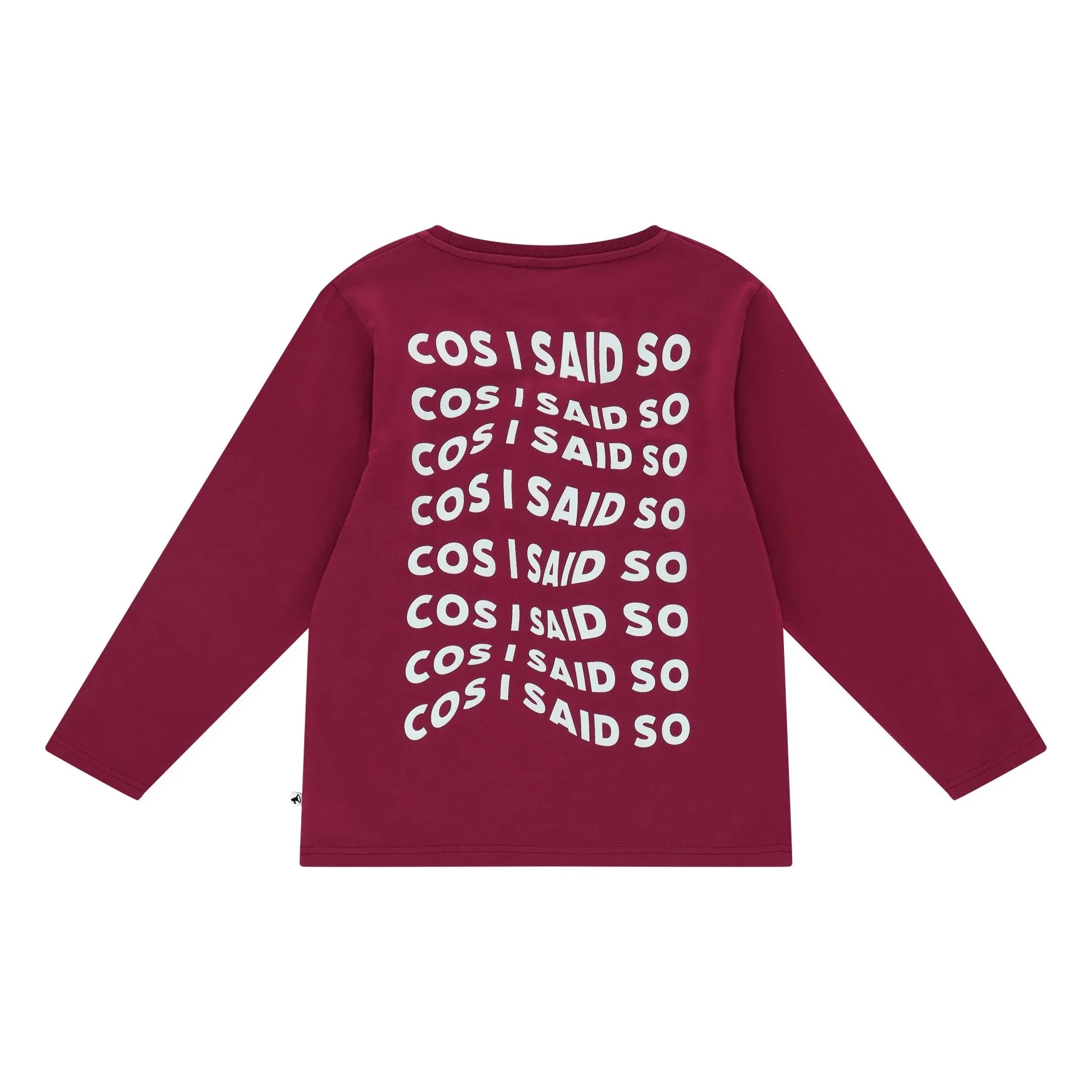 T-shirt Cos I Said So | Bordeaux- Image produit n°4