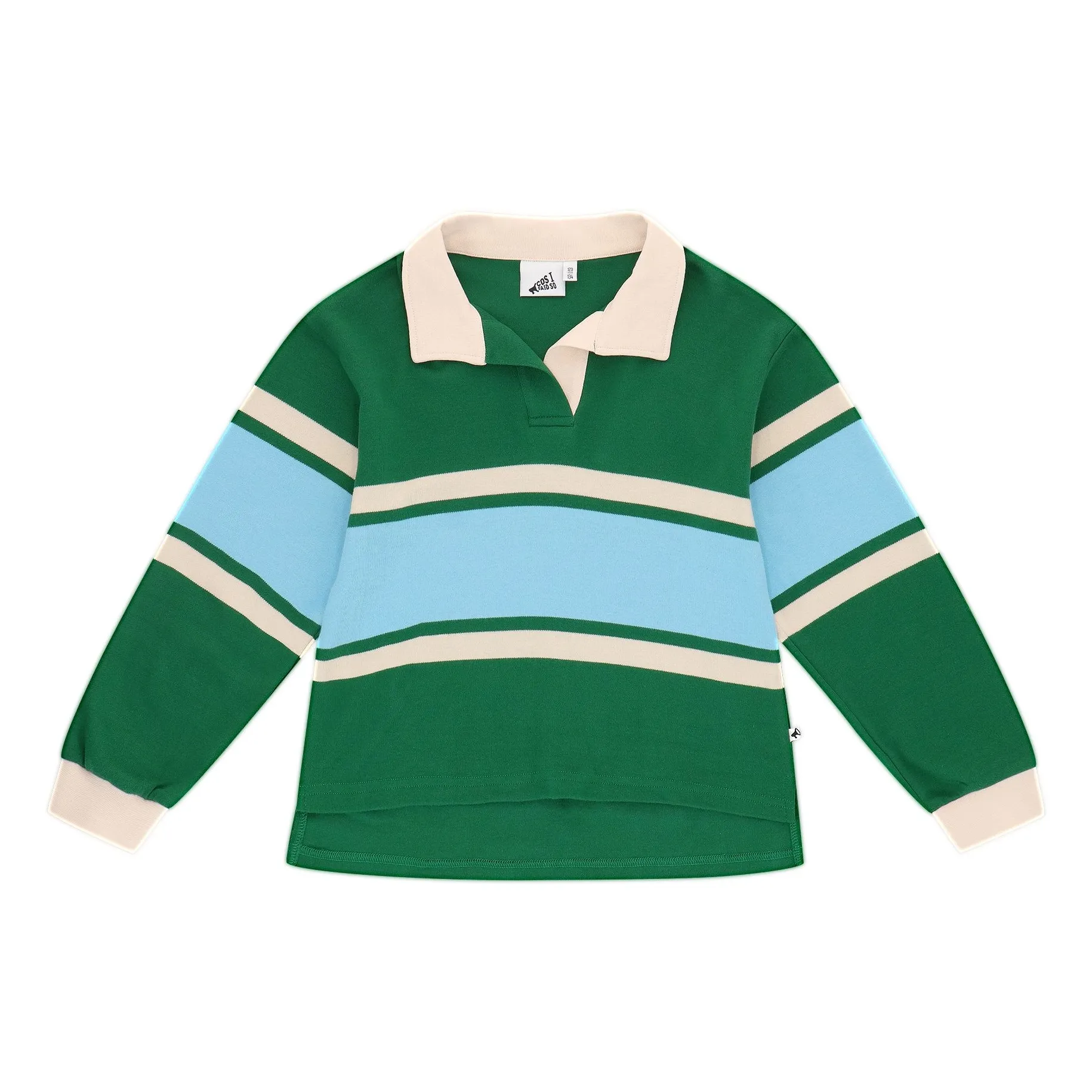 Cos I Said So Green Varsity Polo Shirt