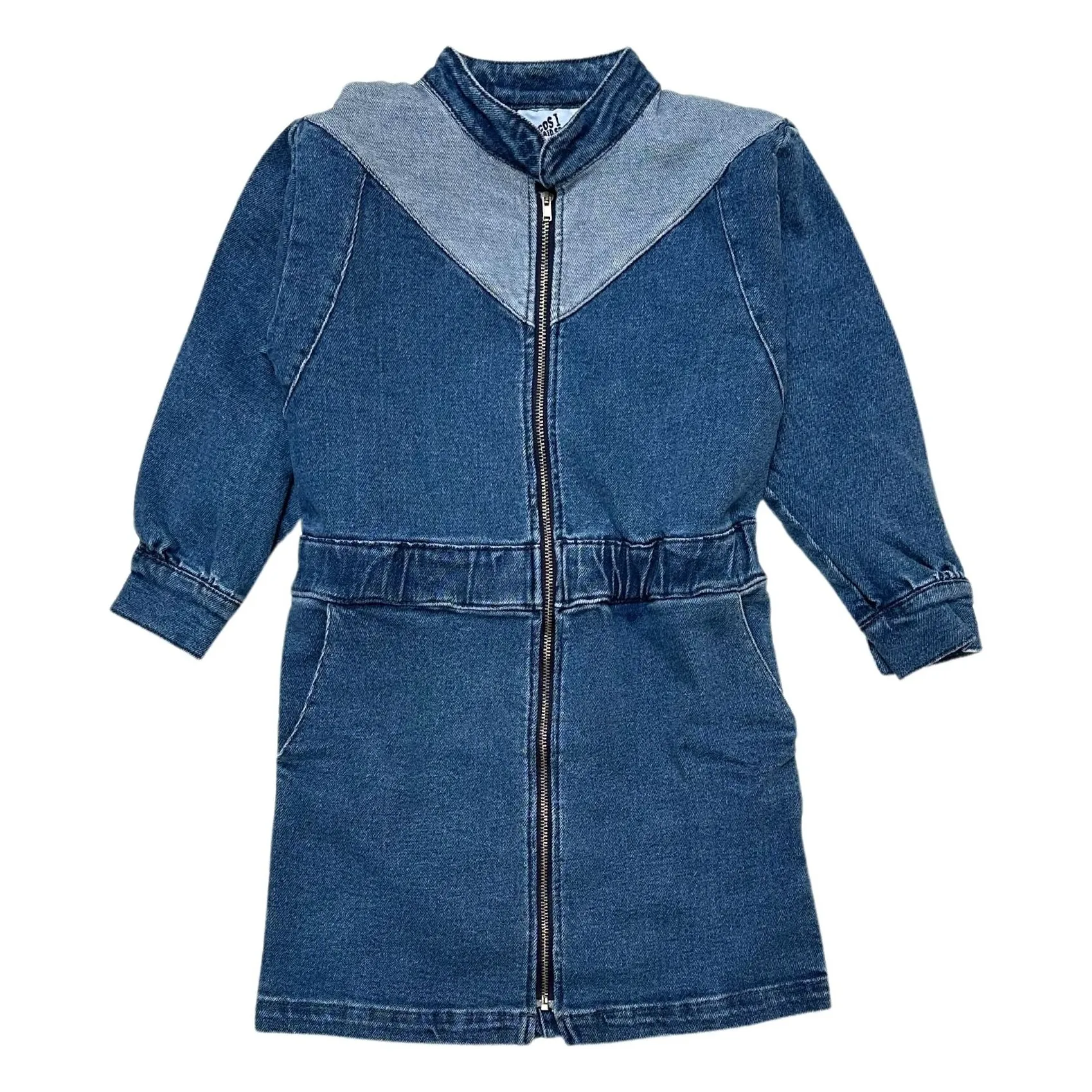 Cos I Said So Denim Patchwork Dress