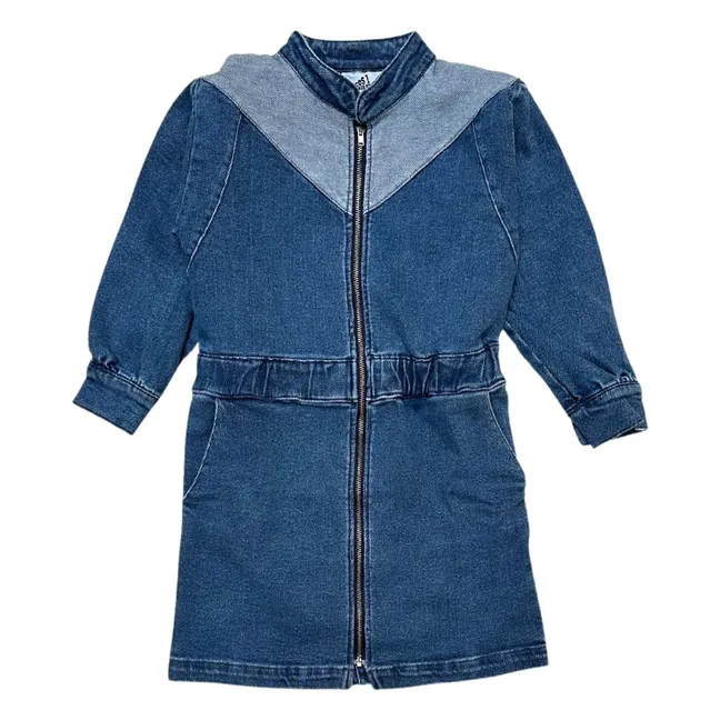 Vestido vaquero patchwork | Vaquero