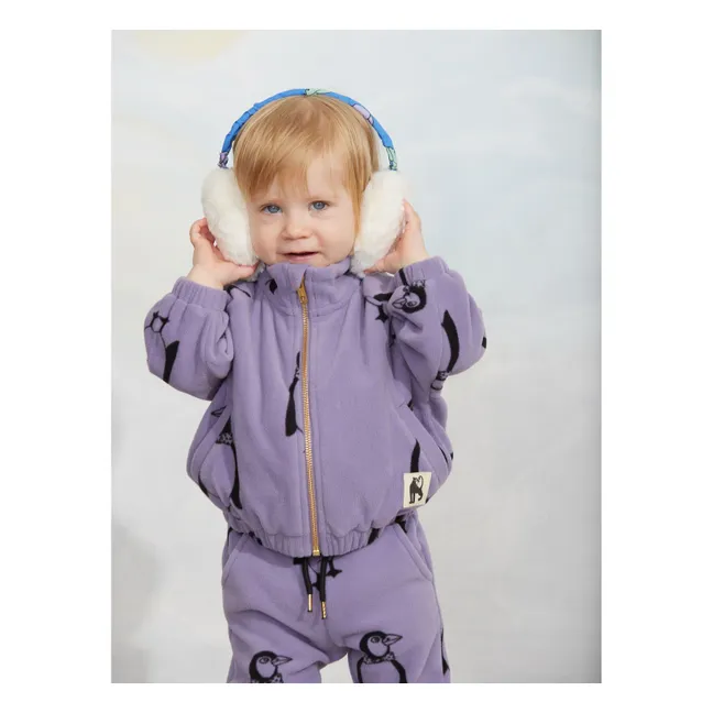 Jogger Pingouins Fibres Recyclées | Violet