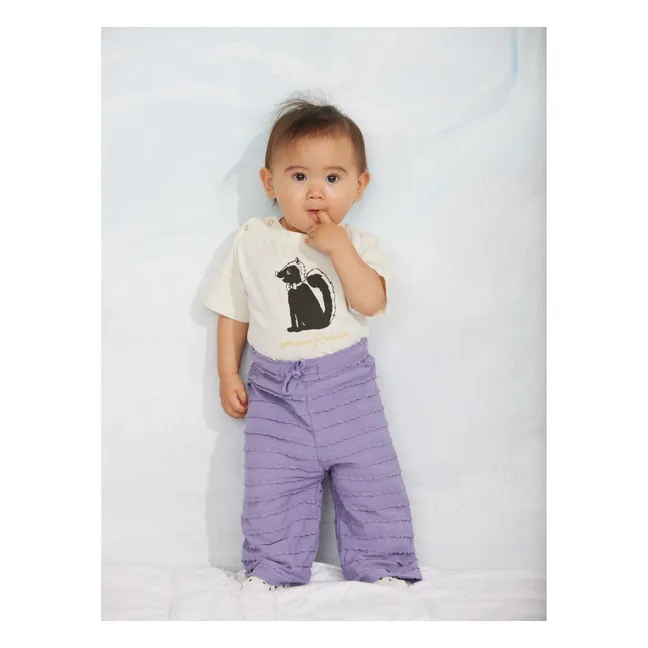 T-shirt Mouffette Coton Bio | Ecru