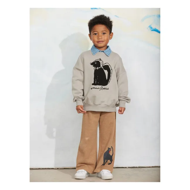 Sweat Mouffette Coton Bio | Gris