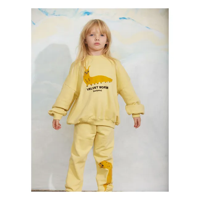 Sweat Limace Coton Bio | Jaune