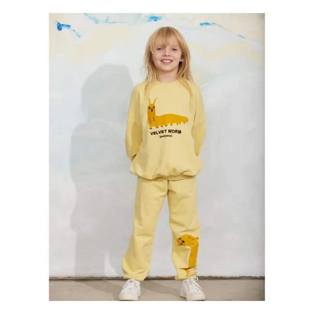 Sweat Limace Coton Bio | Jaune
