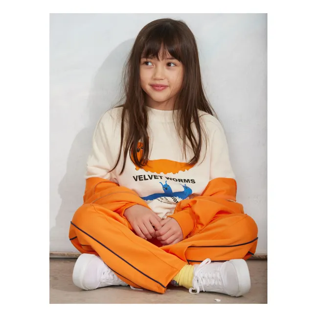Jogger Sport Fibres Recyclées | Orange
