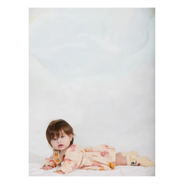 Robe Chatons Coton Bio | Ecru