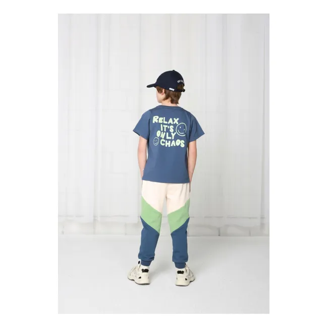 Sudadera con capucha Color Block | Verde