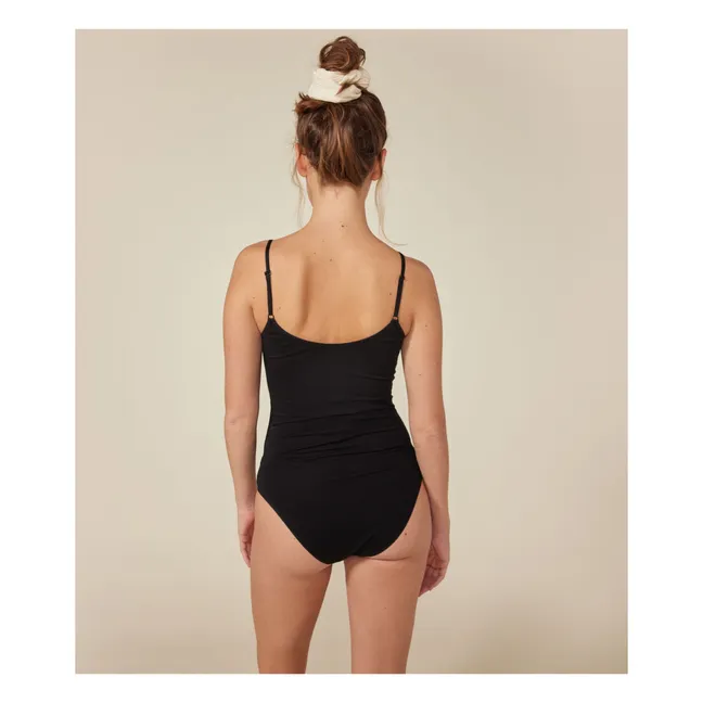 Trägerloser Body - Damenkollektion  | Schwarz