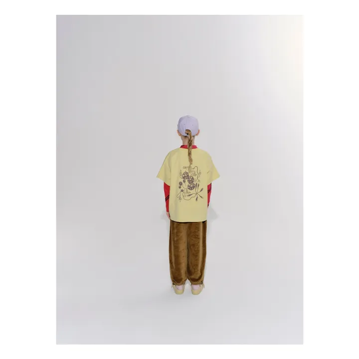 T-shirt Grand Logo | Jaune- Image produit n°2