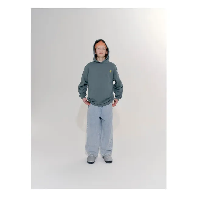 Logo Kapuzen-Sweatshirt | Dunkelgrün