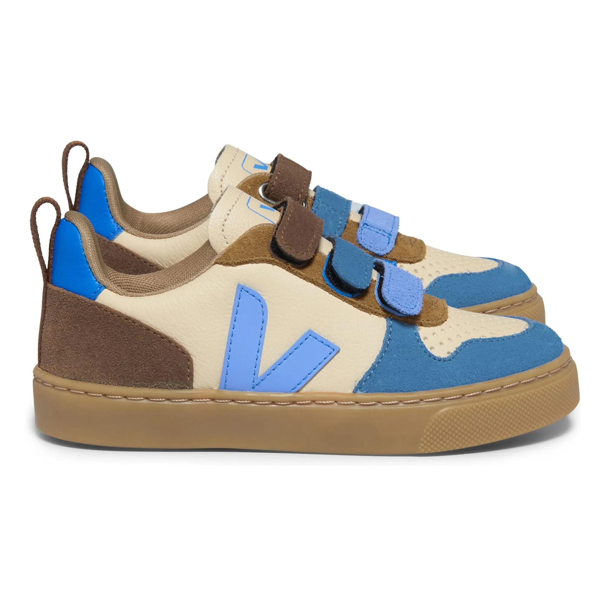 Veja Brown V-10 Scratch Sneakers