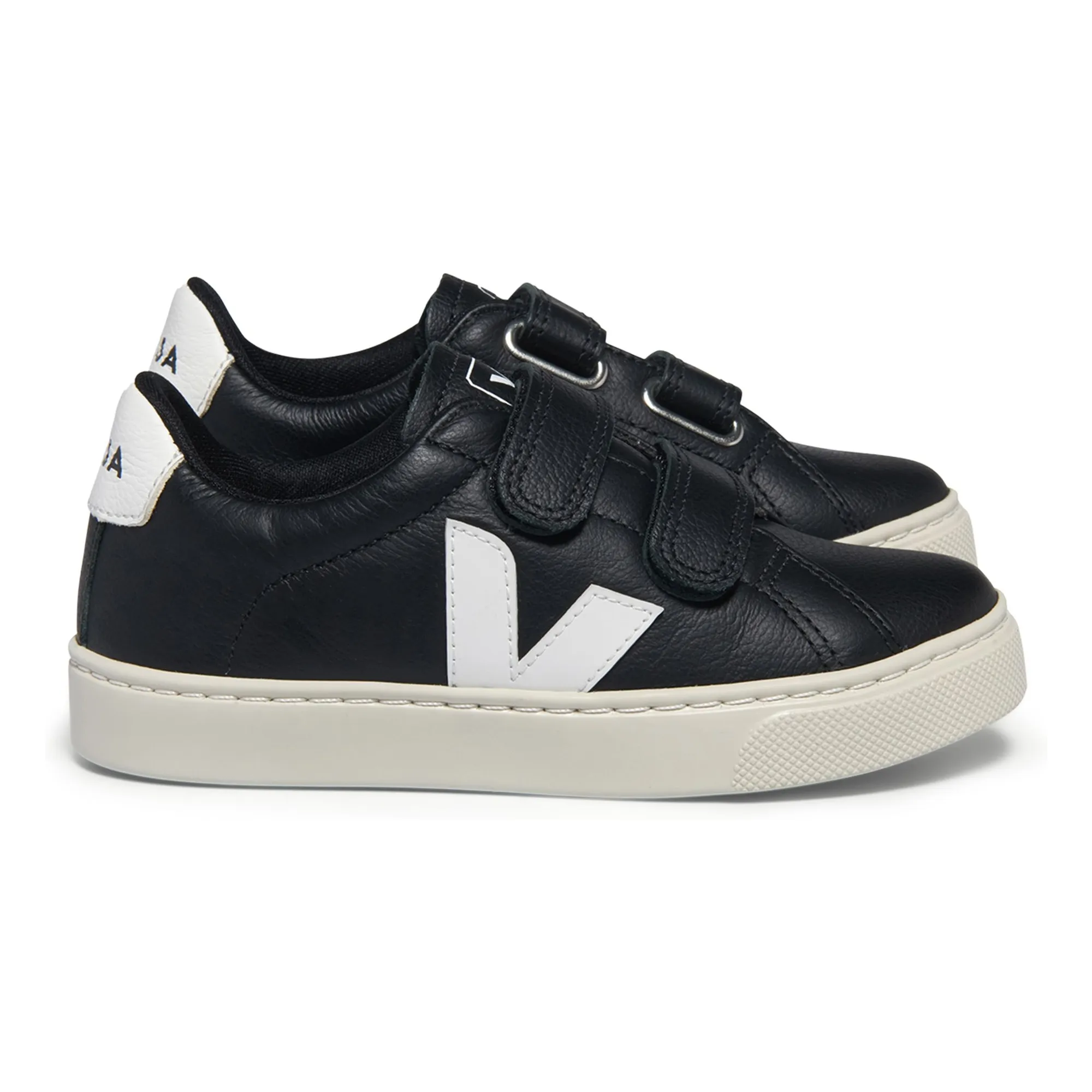 Veja Matt Black Esplar Scratch Sneakers