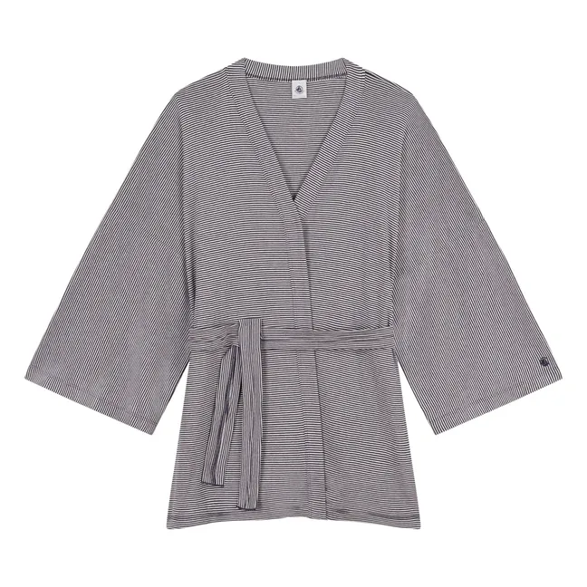 Kimono de rayas - Colección Mujer  | Azul Marino