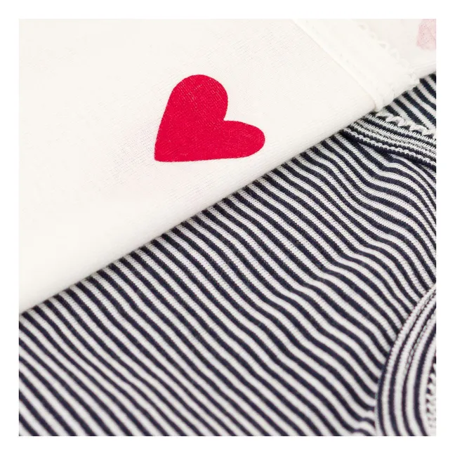Lote de 2 camisetas de tirantes - Colección Mujer  | Blanco