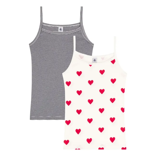 Set of 2 Tank Tops - Women's Collection  | White