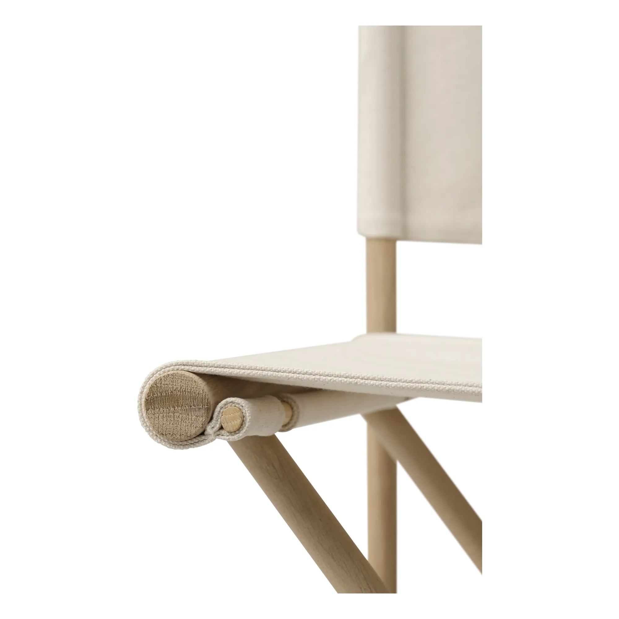 Chaise junior Camp en chêne et toile- Image produit n°3