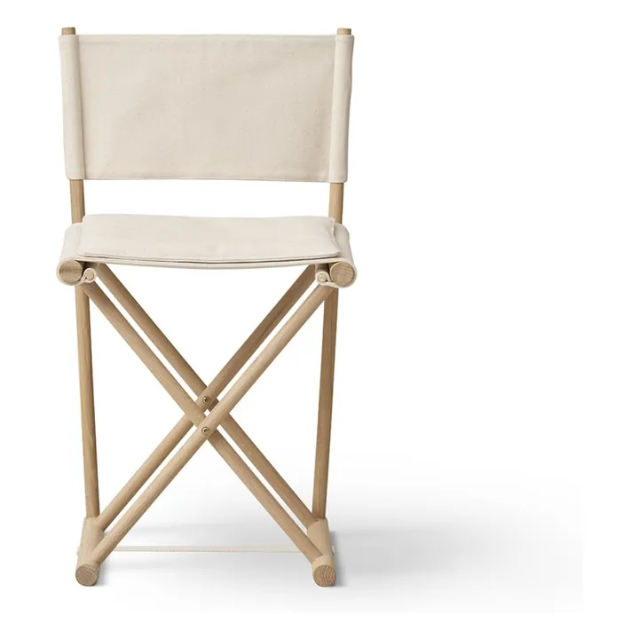 Oliver Furniture Camp junior chair in oak and canvas Smallable