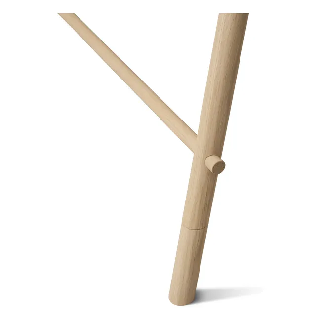 Escritorio Camp junior en roble | Blanco