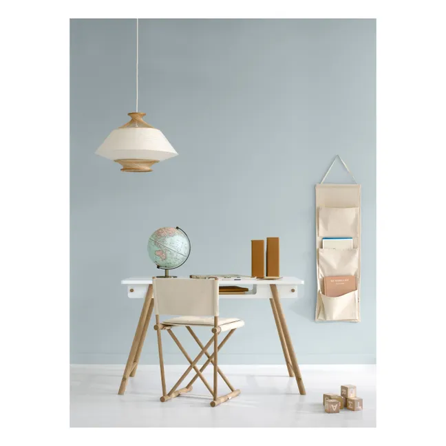 Escritorio Camp junior en roble | Blanco