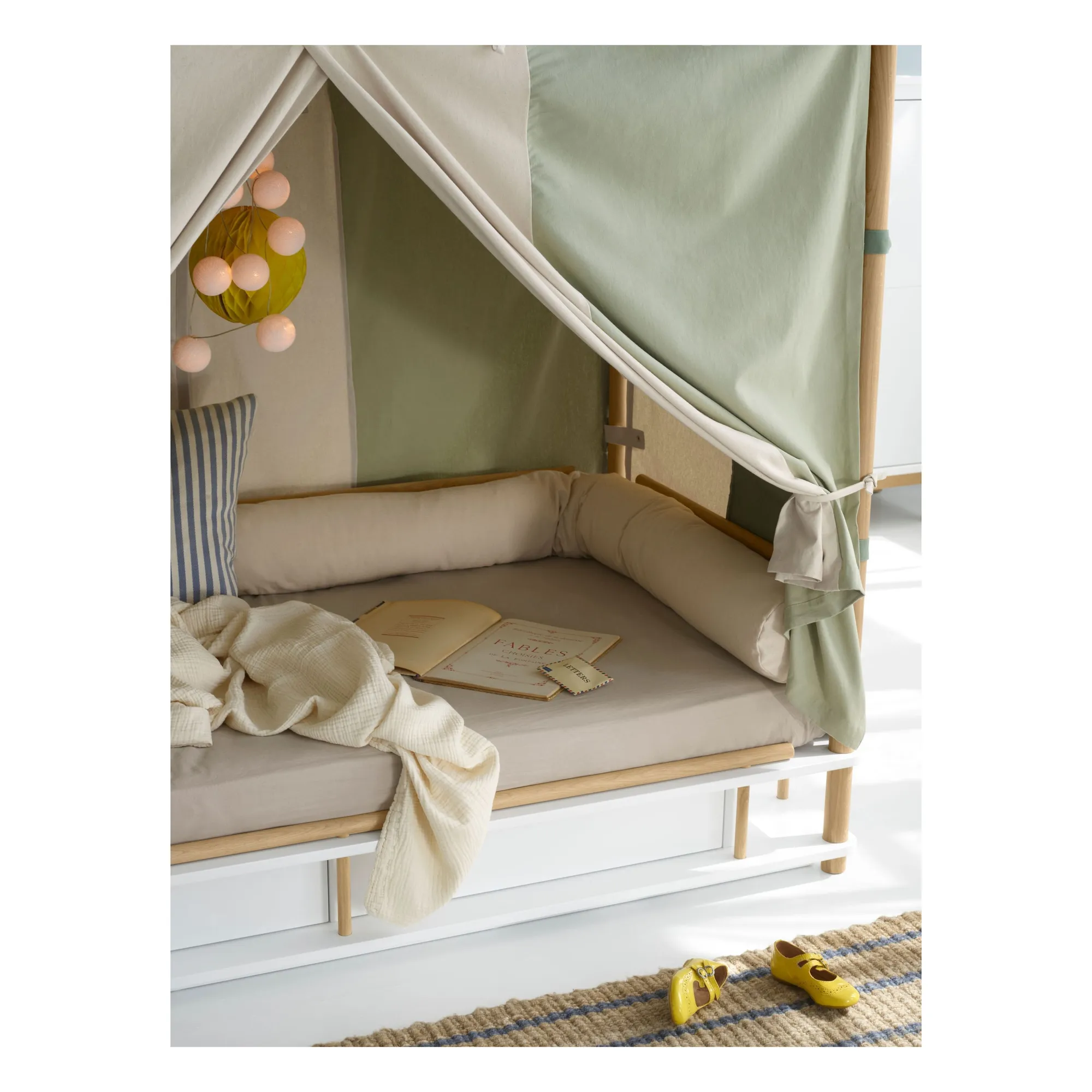 Traversin pour lit Camp | Blanc- Image produit n°1