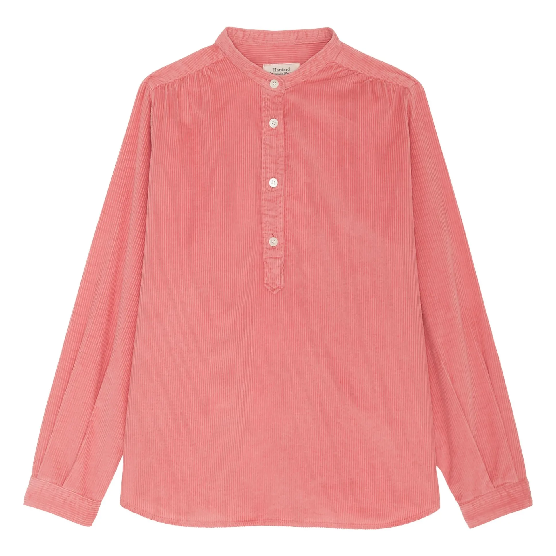 Hartford Girls Pink Codex Corduroy Blouse