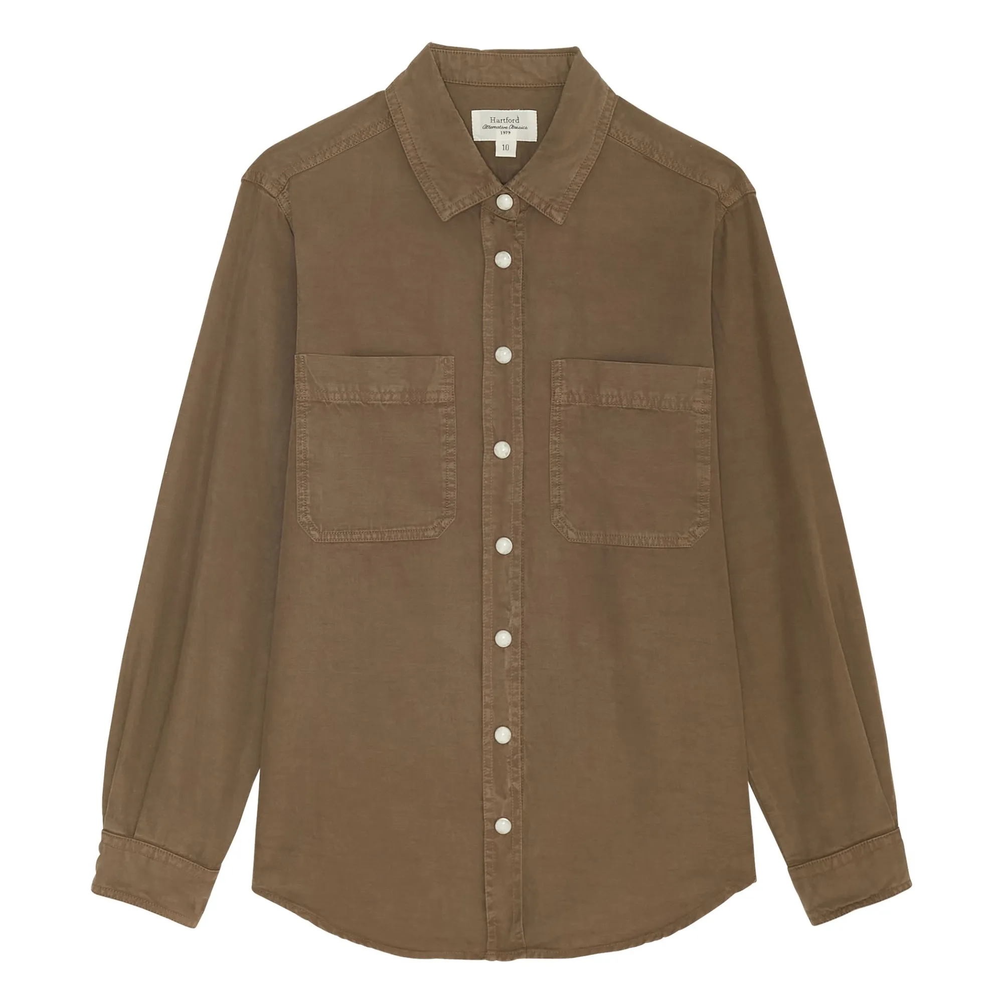Hartford Girls Brick Red Chandler Shirt